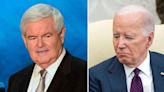 WATCH: Newt Gingrich Slams President Joe Biden and Demands Americans Be 'Tried for Treason’ for Chanting ‘Death to America’