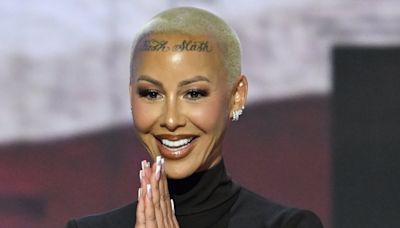True meaning behind Amber Rose's forehead tattoo revealed