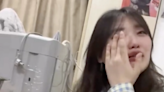 Young Chinese woman sobs in viral video about never having a boyfriend