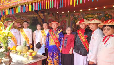 西港慶安宮甲辰年香科醮典 香科旗牌官返鄉豎旗祭祖