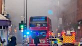 Double-decker bus bursts into flames as witnesses report huge ‘bang’