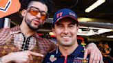 Bad Bunny y el mensaje a Checo Pérez, ¿una 'maldición' para el piloto de Red Bull?