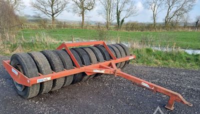 SUMO 4m Tyre Press Further cultivators Used in LN8 3RH Lincolnshire United Kingdom (7569401) - classified.fwi.co.uk