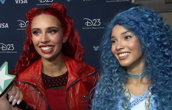 'Descendants': Kylie Cantrall & Malia Baker Share What They'd Love To See In A 'Rise Of Red' Sequel | Access