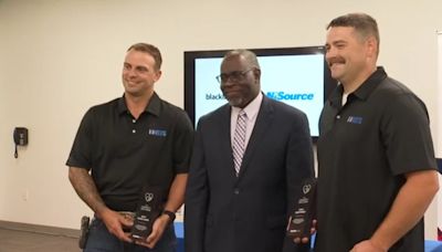 Gas workers honored for saving toddler’s life