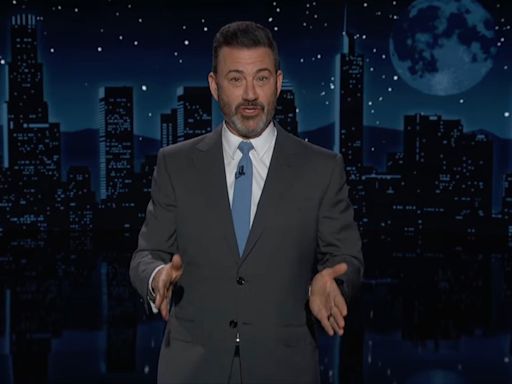 Jimmy Kimmel mocks Trump for likening himself to Mother Teresa as jury deliberates on former president’s fate