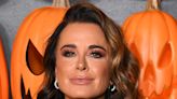 Kyle Richards Smolders in a Plunging Crystal Flame Midi Dress on the Red Carpet