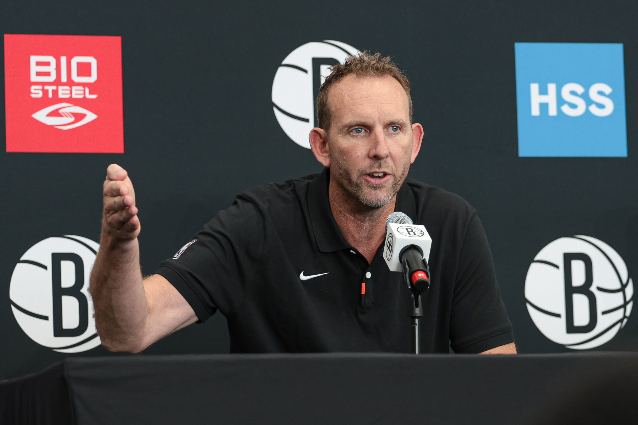 Nets GM Sean Marks discusses team’s mindset heading into rebuild