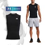 Under Armour 背心 HG Armour Tank Top 男款 黑 無袖 訓練 透氣 排汗 UA 1361522001