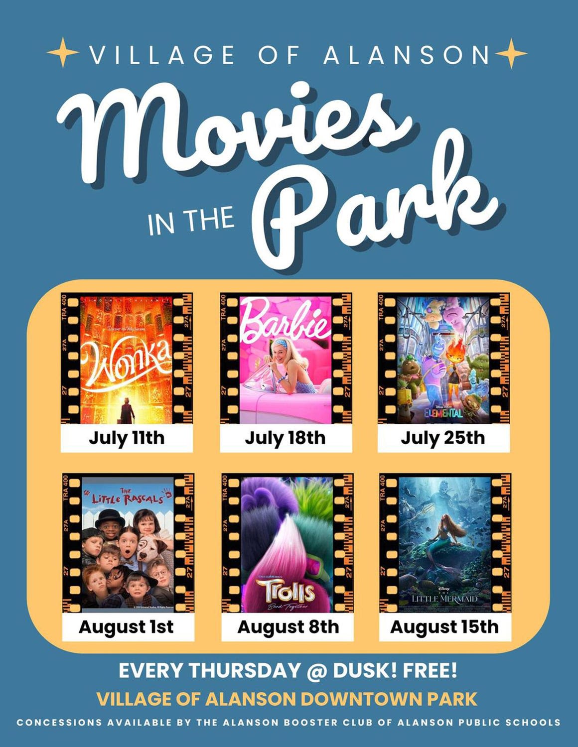 Movies in the Park returns in Alanson