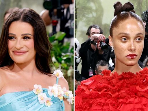 Pregnant Lea Michele, Adwoa Aboah Show Baby Bumps at Met Gala 2024