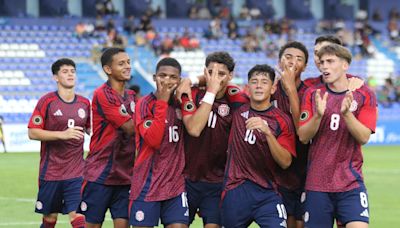 Andy Rojas le da algo de brillo a una Selección de Costa Rica Sub-20 insípida