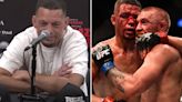 Nate Diaz sparks laughter with two-word response to winning Conor McGregor £1.2m