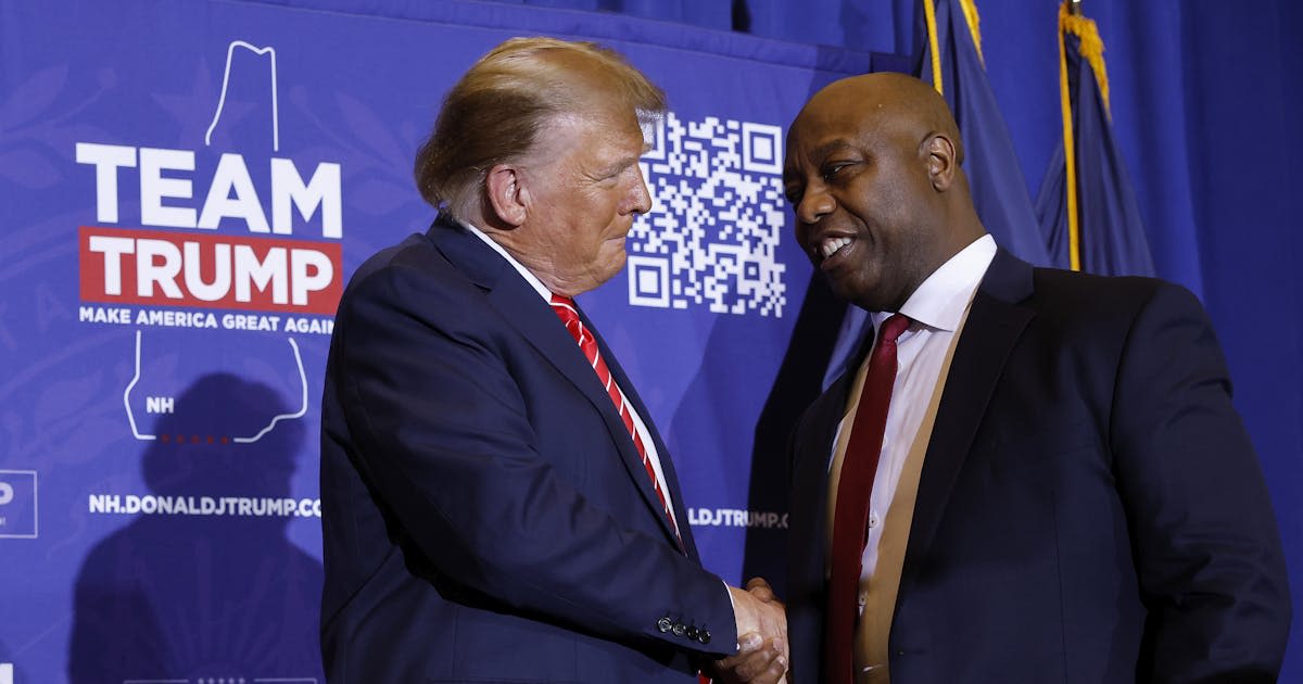 Tim Scott Had Quite the Busy Weekend Sucking Up to Donald Trump