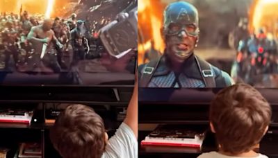 Toddler Imitates Thor Under Captain America's Command In Adorable Video - News18