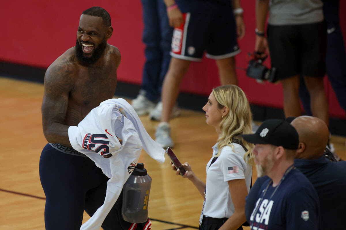 ‘This is not 1992’: NBA stars begin Olympic prep in Las Vegas — PHOTOS