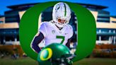 Oregon football's Evan Stewart drops eye-opening response after Texas A&M transfer