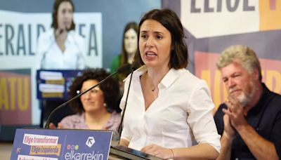 Irene Montero critica que Bildu esté dispuesto a hablar de gobernabilidad con quienes "sacan a ETA en campaña"