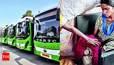 Baby born on bus gets free lifetime pass | Hyderabad News - Times of India