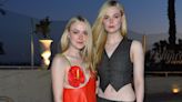 Dakota and Elle Fanning made a fashionable appearance together for the first time since 2019