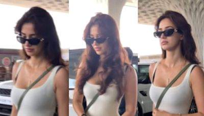 Disha Patani Looks Effortlessly Glam In Breezy Summer Attire As She Gets Spotted At The Airport; Watch - News18