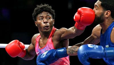 Watch: Maryland boxer Jahmal Harvey advances after split decision at Olympic opening round