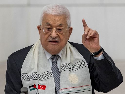 Palestinian leader Abbas tells Turkish parliament he will visit Gaza, Jerusalem