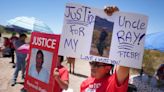 Arizona tribe protesting the decision not to prosecute Border Patrol agents for fatal shooting