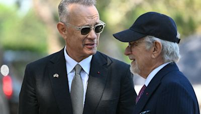 Tom Hanks and Steven Spielberg attend D-Day commemorations