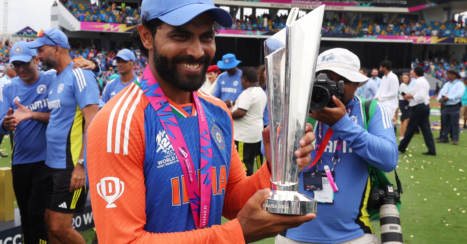 India's Jadeja quits T20 internationals after World Cup win