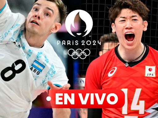 Argentina vs Japón vóley EN VIVO, Juegos Olímpicos París 2024 vía Claro Sports: horario y dónde ver el partido