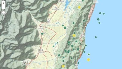 花蓮餘震「從近海移到陸上」！ 地質專家：有點異常