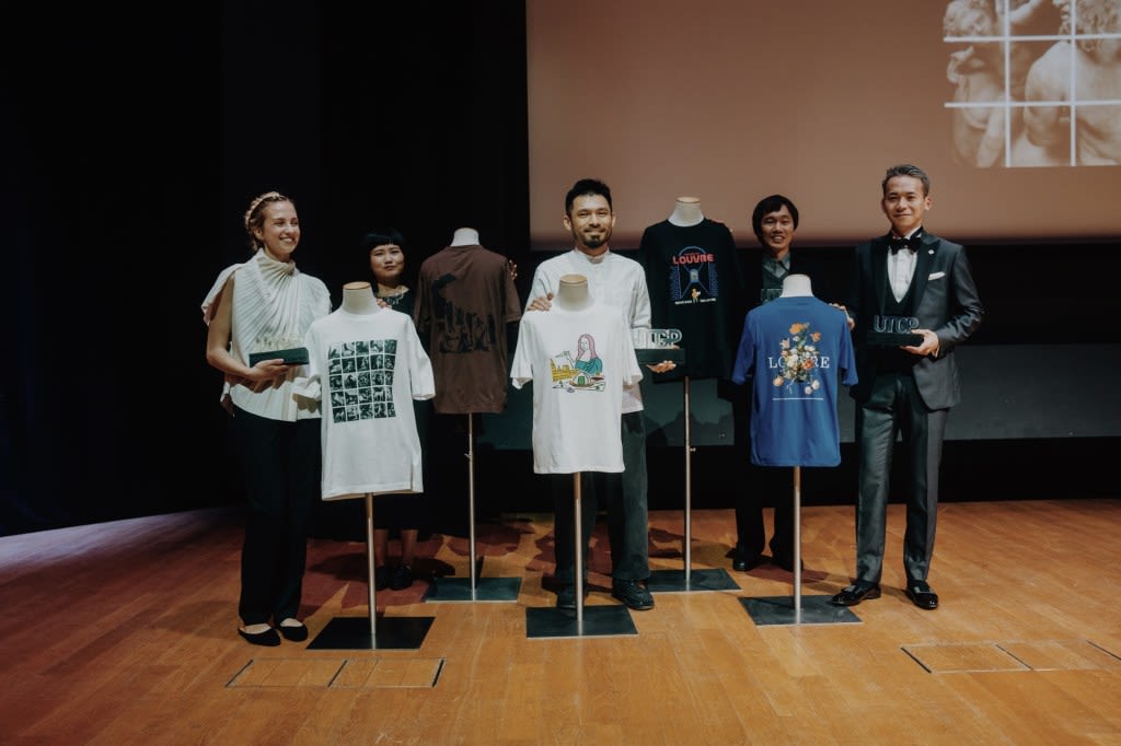 Uniqlo Stages Prize Ceremony at the Louvre for Its T-shirt Design Contest