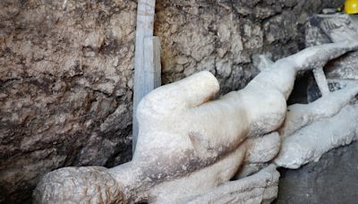 Bulgarian archaeologists find marble god in ancient Roman sewer