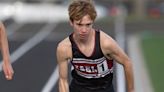 Manhattan Christian's Oren Arthun racing to the finish line bolstered by team and family