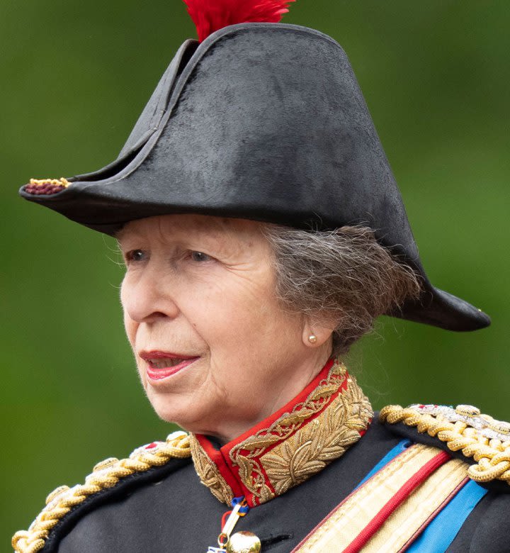 Princess Anne Has a Mishap with Her Horse During Trooping the Colour & Handles it Like a Pro