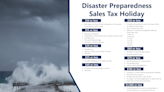 Looking for ways to save on hurricane supplies? Here's when Florida's 2024 sales tax holidays happen