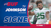 New Bills RB Ty Johnson really does not like the Jets
