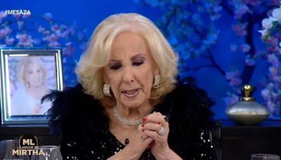 Mirtha se quebró al recordar a Goldy: “Me destrozó que no pude despedirla”