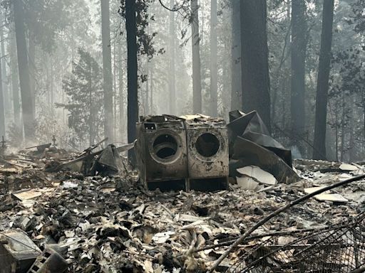 A historic mining community is decimated as the Park Fire and other massive wildfires rage in the Western United States