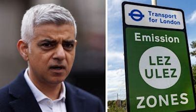 Sadiq Khan's London ULEZ shambles as driver handed fine for parking car in Manchester