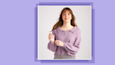 Knit this stylish scallop edge jumper with our easy free pattern