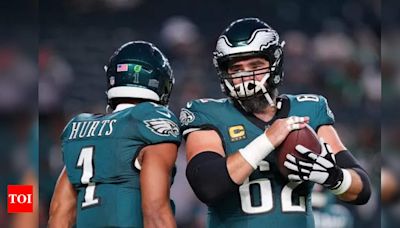 Jason Kelce Alerts Jalen Hurts: 'Before Eagles vs. Buccaneers Game After Commending QB’s Skills Against Blitz | NFL News...