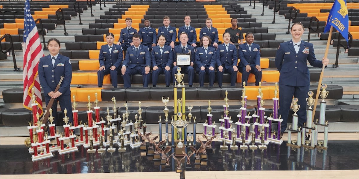 Hoover High’s Air Force Junior ROTC has outstanding competition season