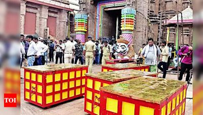 Ancient war weapons found in Jagannath Ratna Bhandar | India News - Times of India