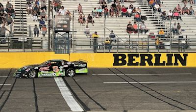 Eppink gets first win in three seasons during bumpy night of action at Berlin Raceway