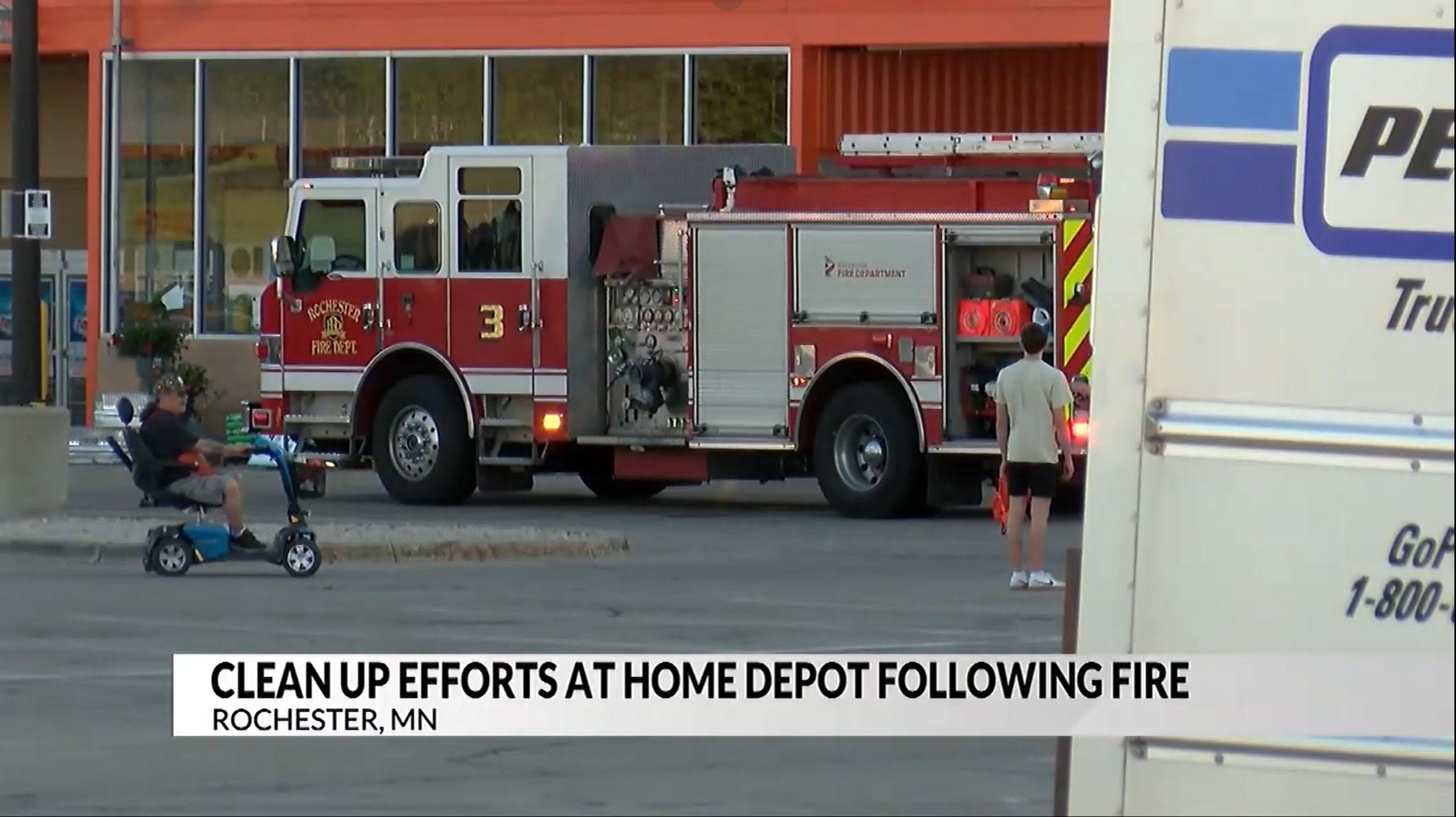 Rochester Home Depot reopens after Thursday fire