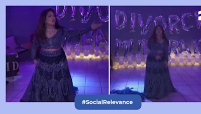Viral video: Pakistani woman celebrate divorce with a party, internet didn't enjoy it