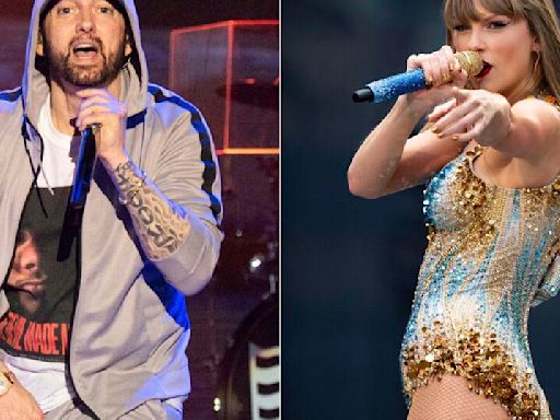 Eminem destrona a Taylor Swift