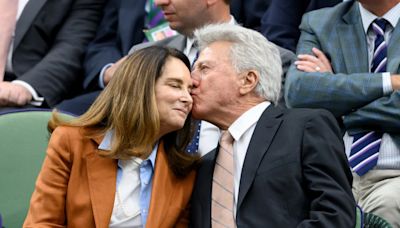 Dustin Hoffman, 86, shares rare PDA moment with wife Lisa, 69